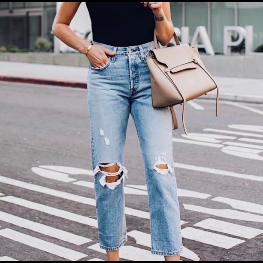 Levi Wedgie Fit Straight Jeans